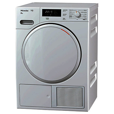 Miele TMB540 WP Heat Pump Condenser Tumble Dryer, 8kg Load, A++ Energy Rating, White Miele TMB540 WP Heat Pump Condenser Tumble Dryer, 8kg Load, A++ Energy Rating, White